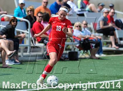 Thumbnail 2 in Incarnate Word Academy vs Fort Zumwalt East (St. Louis Soccer Classic) photogallery.