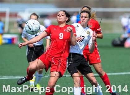 Thumbnail 1 in Incarnate Word Academy vs Fort Zumwalt East (St. Louis Soccer Classic) photogallery.