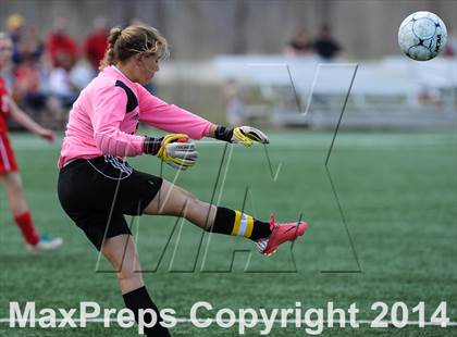 Thumbnail 2 in Incarnate Word Academy vs Fort Zumwalt East (St. Louis Soccer Classic) photogallery.