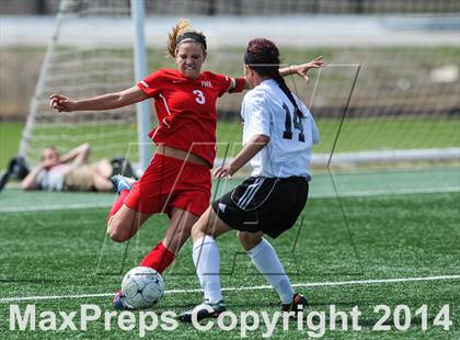 Thumbnail 1 in Incarnate Word Academy vs Fort Zumwalt East (St. Louis Soccer Classic) photogallery.
