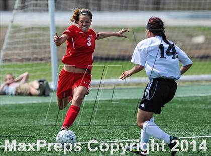 Thumbnail 3 in Incarnate Word Academy vs Fort Zumwalt East (St. Louis Soccer Classic) photogallery.