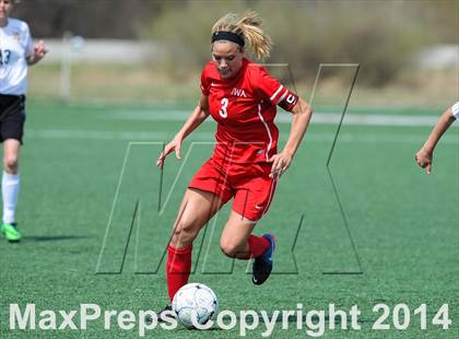 Thumbnail 2 in Incarnate Word Academy vs Fort Zumwalt East (St. Louis Soccer Classic) photogallery.
