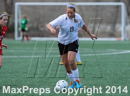Thumbnail 3 in Incarnate Word Academy vs Fort Zumwalt East (St. Louis Soccer Classic) photogallery.