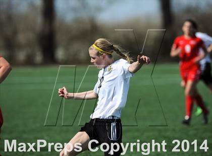 Thumbnail 1 in Incarnate Word Academy vs Fort Zumwalt East (St. Louis Soccer Classic) photogallery.