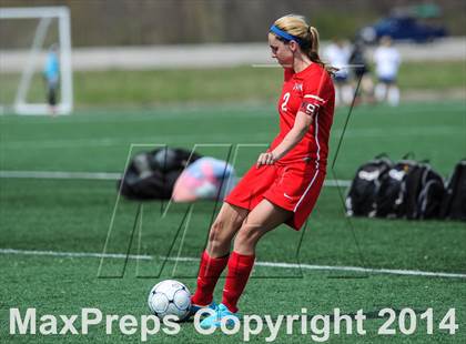 Thumbnail 2 in Incarnate Word Academy vs Fort Zumwalt East (St. Louis Soccer Classic) photogallery.