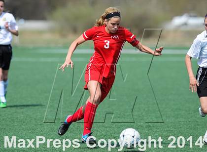Thumbnail 3 in Incarnate Word Academy vs Fort Zumwalt East (St. Louis Soccer Classic) photogallery.