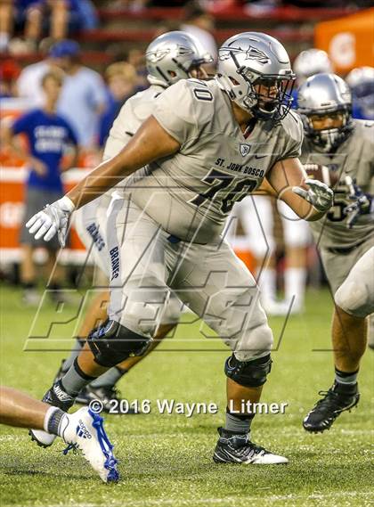 Thumbnail 1 in St. John Bosco vs St. X (Crosstown Showdown) photogallery.