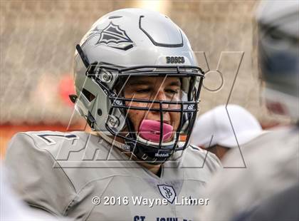 Thumbnail 2 in St. John Bosco vs St. X (Crosstown Showdown) photogallery.