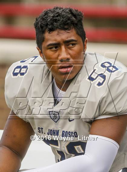 Thumbnail 3 in St. John Bosco vs St. X (Crosstown Showdown) photogallery.
