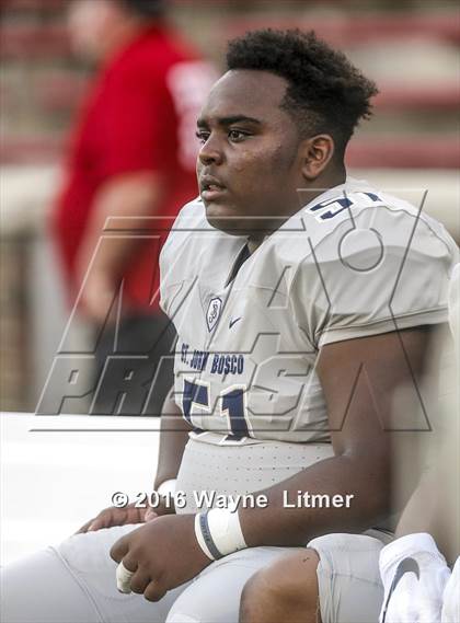 Thumbnail 2 in St. John Bosco vs St. X (Crosstown Showdown) photogallery.