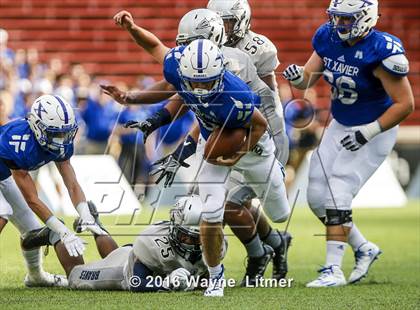 Thumbnail 3 in St. John Bosco vs St. X (Crosstown Showdown) photogallery.