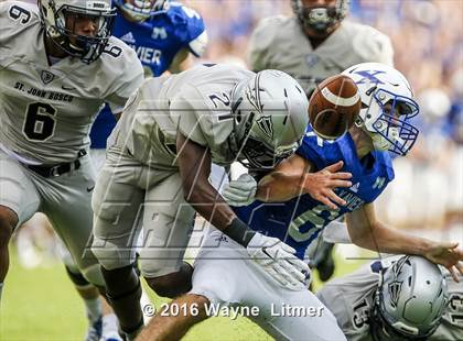 Thumbnail 2 in St. John Bosco vs St. X (Crosstown Showdown) photogallery.