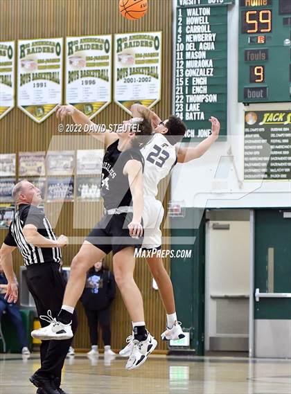Thumbnail 3 in Granite Bay vs. Oak Ridge (Jack Scott Tournament) photogallery.