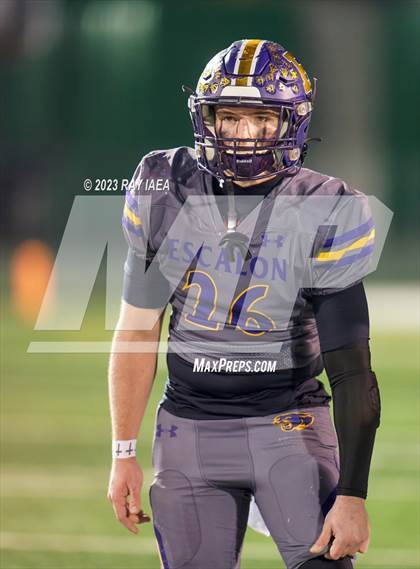 Thumbnail 2 in Patterson vs. Escalon (CIF SJS D4 FINAL) photogallery.