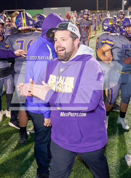 Thumbnail 2 in Patterson vs. Escalon (CIF SJS D4 FINAL) photogallery.