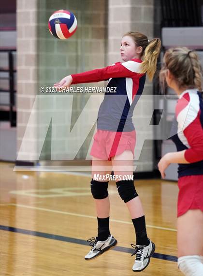 Thumbnail 2 in Angleton Christian vs King's Academy (TAIAO State Tournament) photogallery.