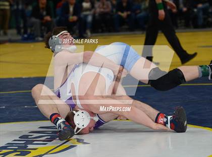 Thumbnail 1 in NYSPHSAA Wrestling Championships (Div.2 - 170 lb. Champ)  photogallery.