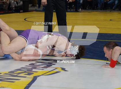 Thumbnail 3 in NYSPHSAA Wrestling Championships (Div.2 - 170 lb. Champ)  photogallery.