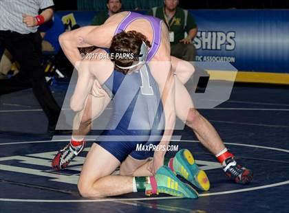 Thumbnail 2 in NYSPHSAA Wrestling Championships (Div.2 - 170 lb. Champ)  photogallery.