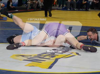 Thumbnail 1 in NYSPHSAA Wrestling Championships (Div.2 - 170 lb. Champ)  photogallery.
