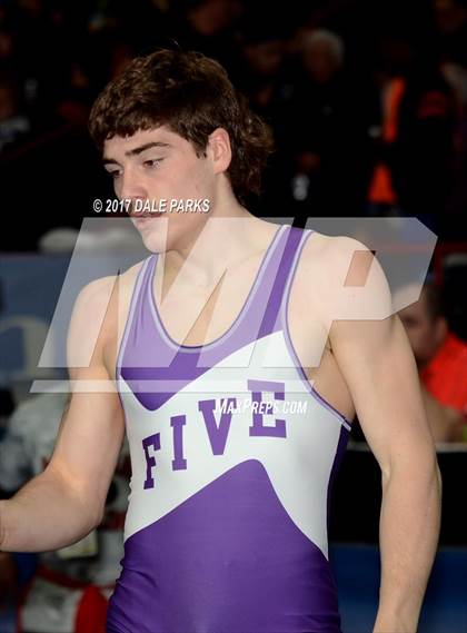 Thumbnail 1 in NYSPHSAA Wrestling Championships (Div.2 - 170 lb. Champ)  photogallery.
