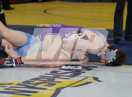 Thumbnail 1 in NYSPHSAA Wrestling Championships (Div.2 - 170 lb. Champ)  photogallery.