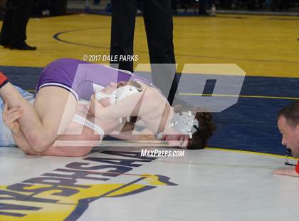 Thumbnail 1 in NYSPHSAA Wrestling Championships (Div.2 - 170 lb. Champ)  photogallery.