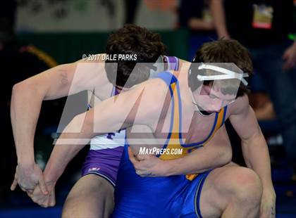 Thumbnail 2 in NYSPHSAA Wrestling Championships (Div.2 - 170 lb. Champ)  photogallery.