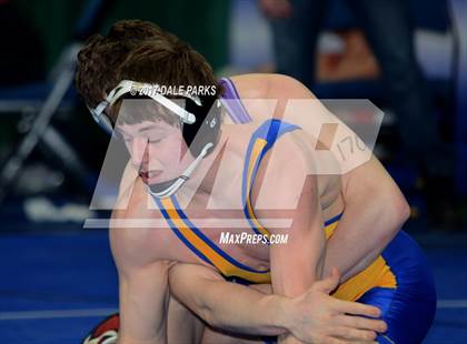 Thumbnail 3 in NYSPHSAA Wrestling Championships (Div.2 - 170 lb. Champ)  photogallery.