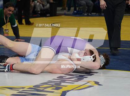 Thumbnail 2 in NYSPHSAA Wrestling Championships (Div.2 - 170 lb. Champ)  photogallery.