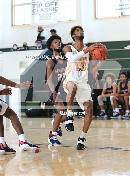 Thumbnail 1 in Arcadia vs Leuzinger (West Side Tip off Classic) photogallery.