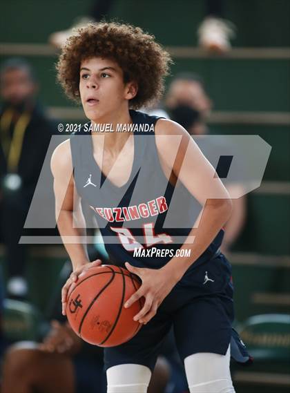 Thumbnail 1 in Arcadia vs Leuzinger (West Side Tip off Classic) photogallery.