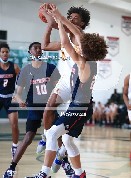 Thumbnail 2 in Arcadia vs Leuzinger (West Side Tip off Classic) photogallery.