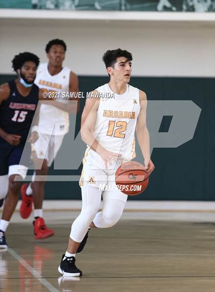 Thumbnail 1 in Arcadia vs Leuzinger (West Side Tip off Classic) photogallery.