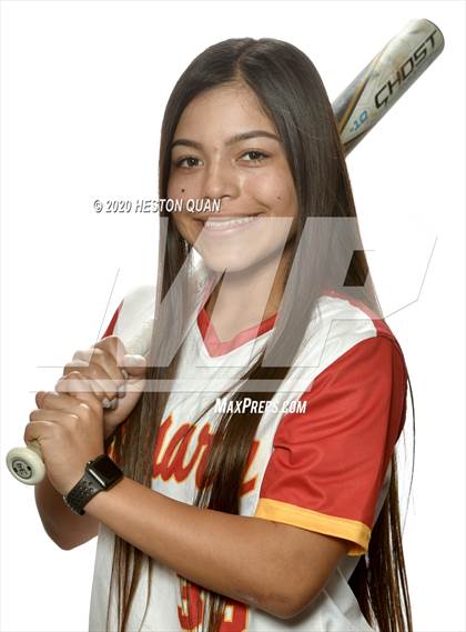 Thumbnail 2 in Trinity League Softball Media Day - Rosary Academy photogallery.
