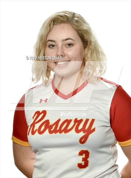 Thumbnail 2 in Trinity League Softball Media Day - Rosary Academy photogallery.