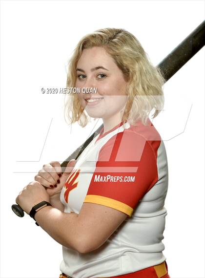 Thumbnail 1 in Trinity League Softball Media Day - Rosary Academy photogallery.