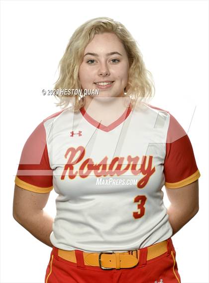 Thumbnail 3 in Trinity League Softball Media Day - Rosary Academy photogallery.