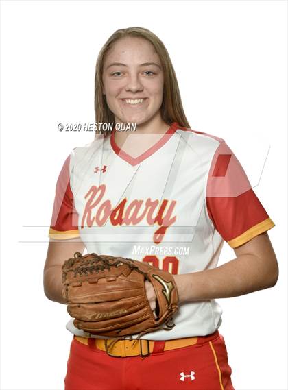 Thumbnail 2 in Trinity League Softball Media Day - Rosary Academy photogallery.
