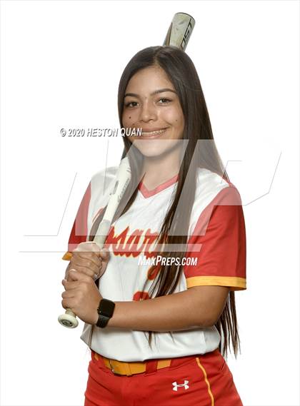 Thumbnail 2 in Trinity League Softball Media Day - Rosary Academy photogallery.