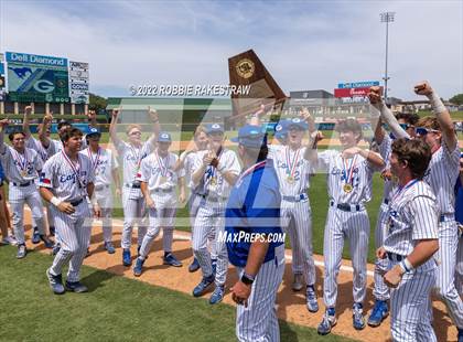 Thumbnail 3 in Friendswood vs. Georgetown (UIL 5A Baseball Final) photogallery.