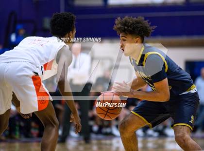 Thumbnail 2 in Edwardsville vs Althoff (Prairie Farms Holiday Classic) photogallery.