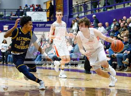Thumbnail 2 in Edwardsville vs Althoff (Prairie Farms Holiday Classic) photogallery.