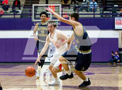 Thumbnail 2 in Edwardsville vs Althoff (Prairie Farms Holiday Classic) photogallery.