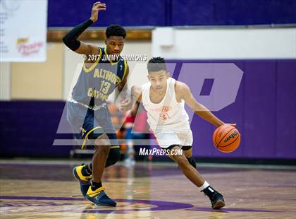Thumbnail 3 in Edwardsville vs Althoff (Prairie Farms Holiday Classic) photogallery.