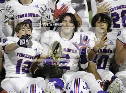 Thumbnail 2 in Tidehaven vs. Lexington (UIL 3A Division II Football Region 4 Quarterfinal) photogallery.