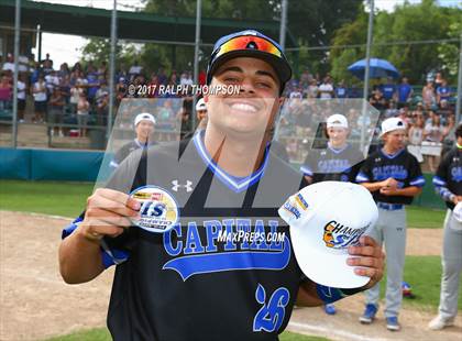 Thumbnail 3 in Escalon vs. Capital Christian (CIF SJS D5 Final) photogallery.
