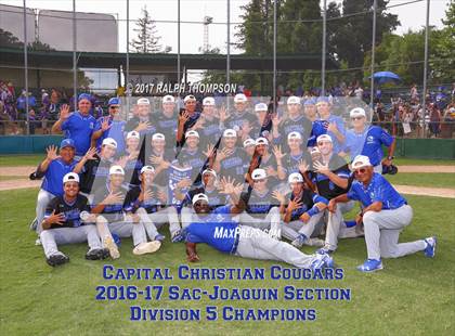 Thumbnail 2 in Escalon vs. Capital Christian (CIF SJS D5 Final) photogallery.