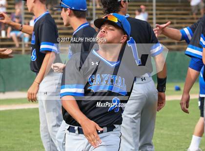 Thumbnail 2 in Escalon vs. Capital Christian (CIF SJS D5 Final) photogallery.