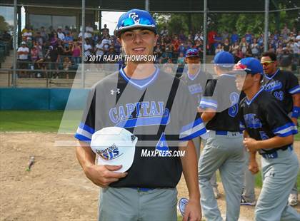 Thumbnail 2 in Escalon vs. Capital Christian (CIF SJS D5 Final) photogallery.